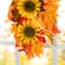 Glitzhome&#xAE; 22.5&#x22; Fall Metal Pumpkin &#x26; Sunflower Wall D&#xE9;cor